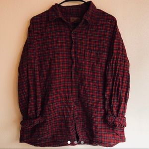 Classic red flannel